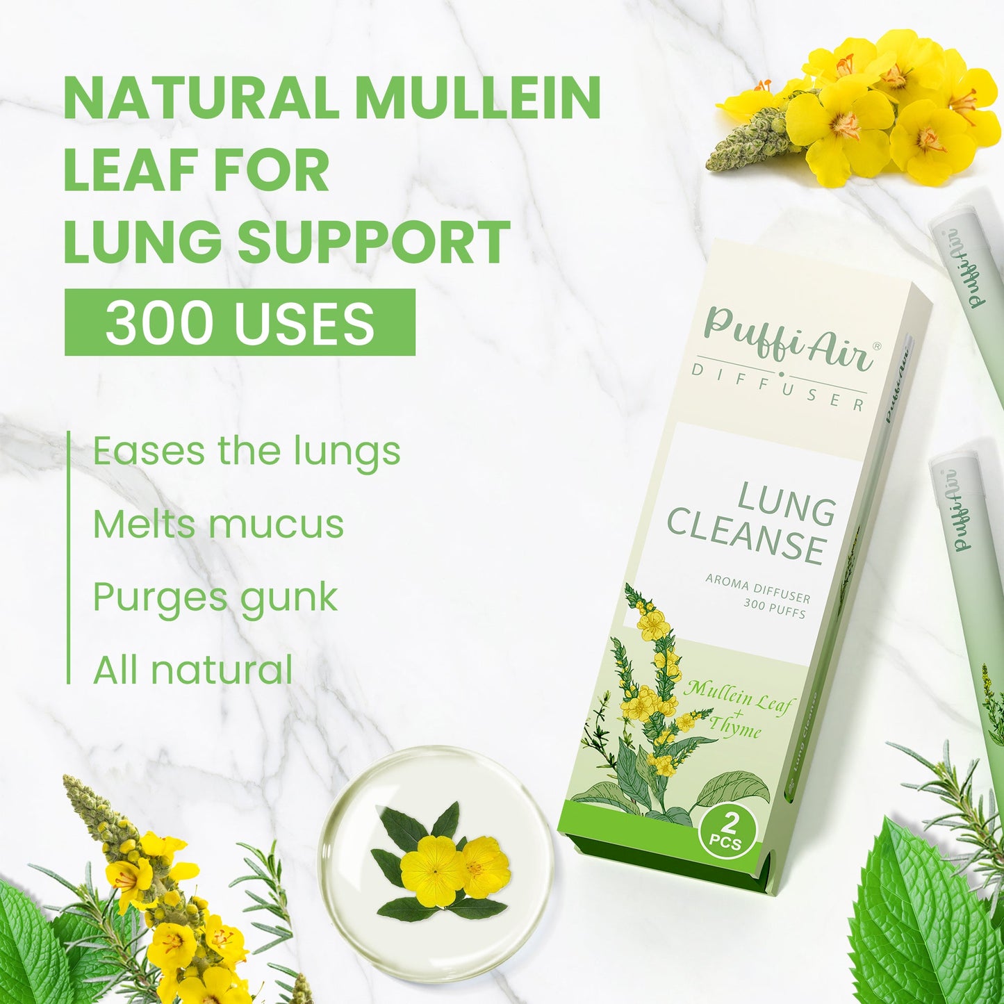 Lung Cleanse Diffuser - 900 Uses