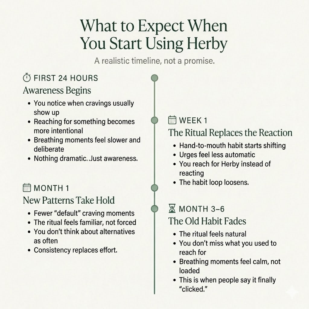 3-in-1 Herbal Diffuser Set – Nicotine-Free Lung Cleanse, Sleep Aid & Energy Boost