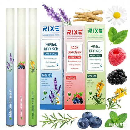 3-in-1 Herbal Diffuser Set – Nicotine-Free Lung Cleanse, Sleep Aid & Energy Boost